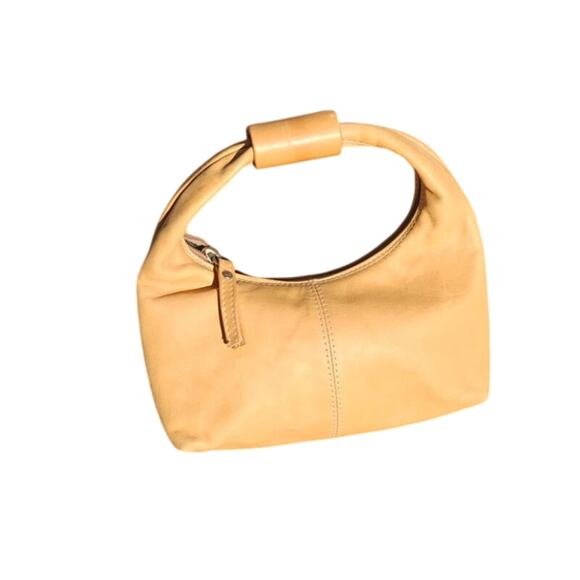 Vintage Tan Y2K mini bag by Nardelli - Picture 1 of 6